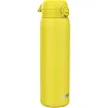 Бутылка для воды металлическая ION8 1200 мл. Stainless Steel , Yellow