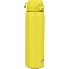 Бутылка для воды металлическая ION8 1200 мл. Stainless Steel , Yellow