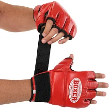 Перчатки для ММА BOXER 5020 (Красный)