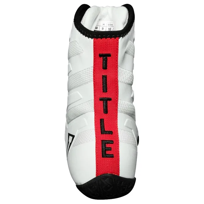 Боксерки для бокса TITLE Boxing Total Balance White Black