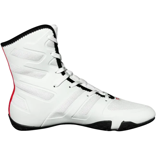 Боксерки для бокса TITLE Boxing Total Balance White Black