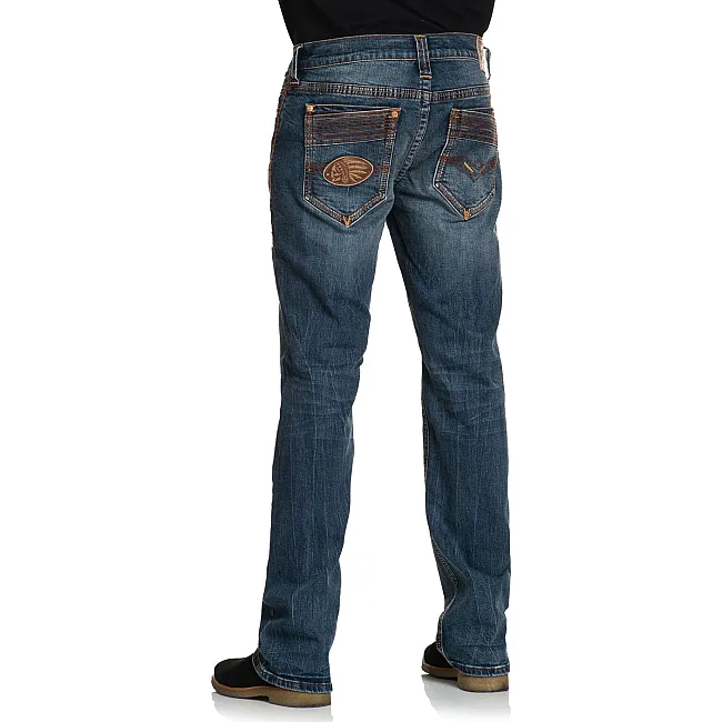 Джинсы AFFLICTION Blake Revert Apollo Wash
