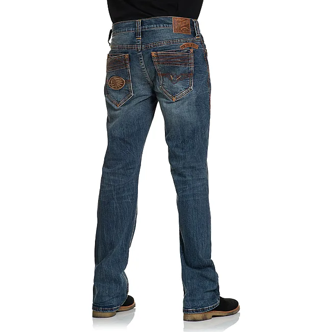 Джинсы AFFLICTION Blake Revert Apollo Wash