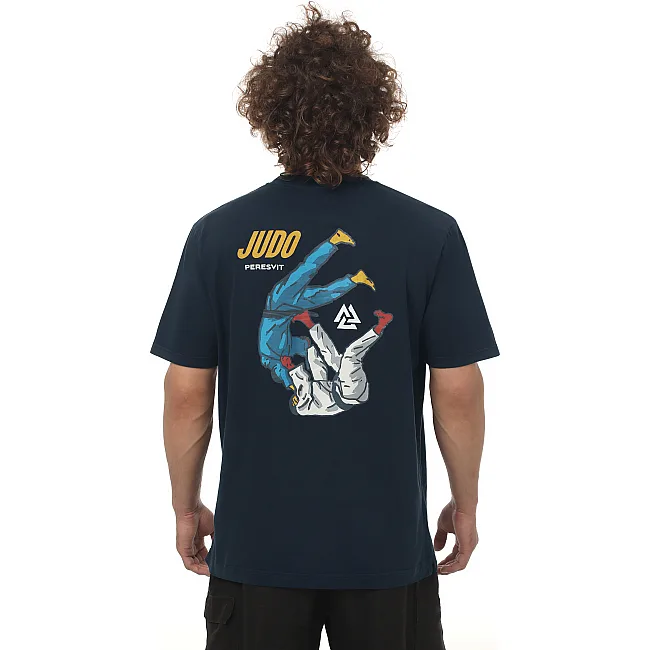 Футболка мужская PERESVIT Judo Regular Navy Blue