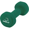 Гантель виниловый POWERPLAY 4125 Achilles 1.5кг. Зеленая (1шт)