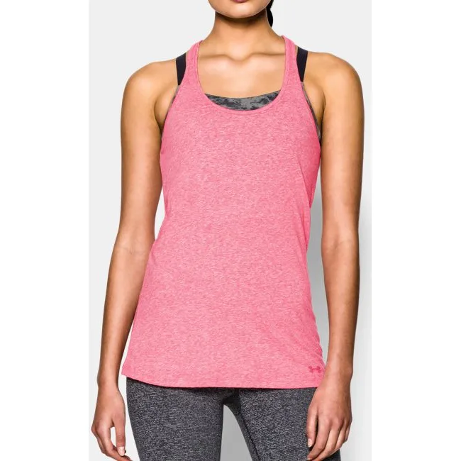 Майка жіноча Under Armour Charged Cotton® Tri-Blend Stadium Pink
