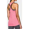 Майка жіноча Under Armour Charged Cotton® Tri-Blend Stadium Pink
