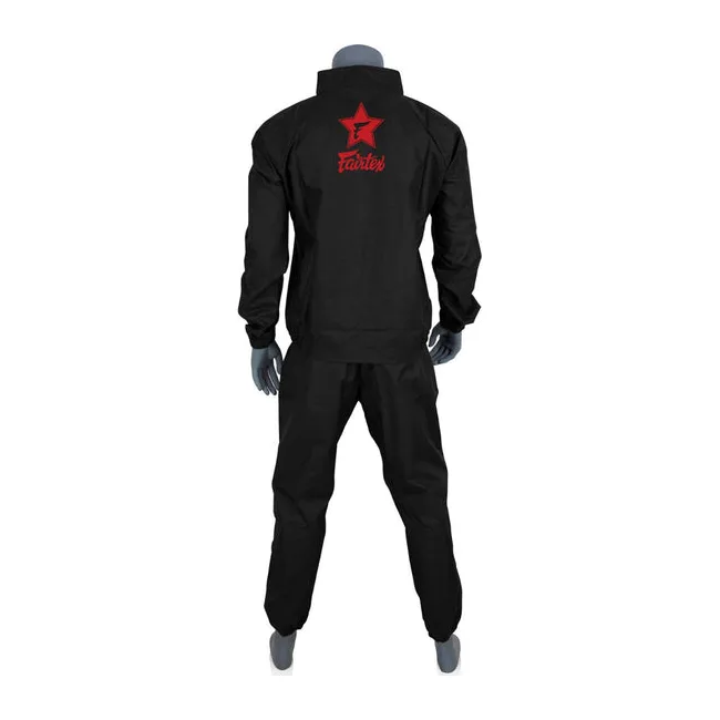 Костюм для сгонки веса FAIRTEX VS3 Vinyl Sweat Black Red