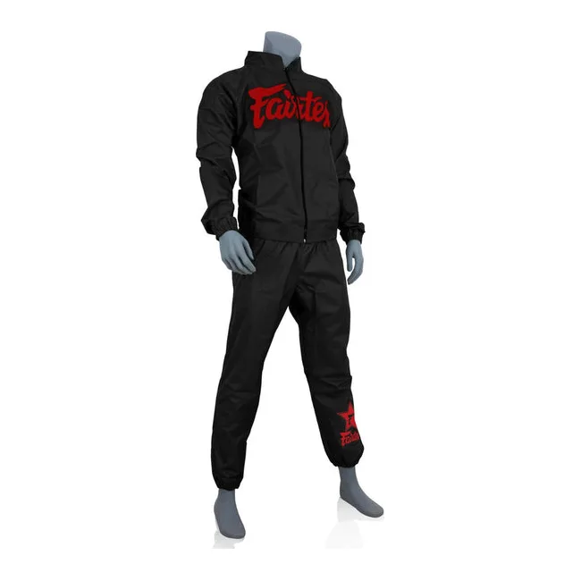 Костюм для сгонки веса FAIRTEX VS3 Vinyl Sweat Black Red