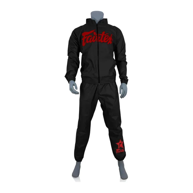 Костюм для сгонки веса FAIRTEX VS3 Vinyl Sweat Black Red