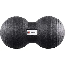 Массажный мяч двойной U-POWEX Epp foam peanut ball (d8x16см.) Black