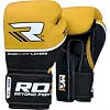 Перчатки для бокса RDX Quad Kore Yellow