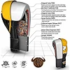 Перчатки для бокса RDX Quad Kore Yellow