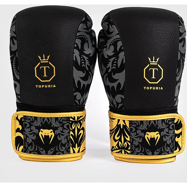 Рукавички боксу VENUM x Ilia Topuria Unmatched Black Gold