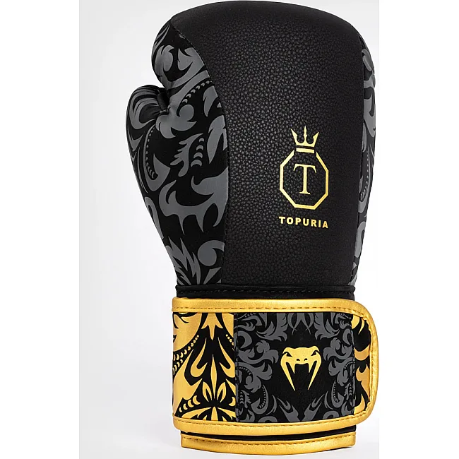 Рукавички боксу VENUM x Ilia Topuria Unmatched Black Gold