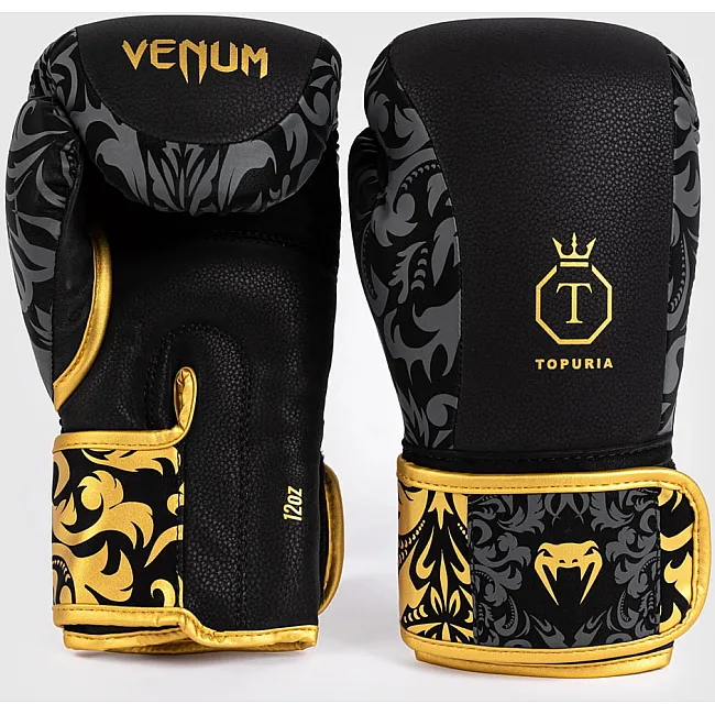 Рукавички боксу VENUM x Ilia Topuria Unmatched Black Gold