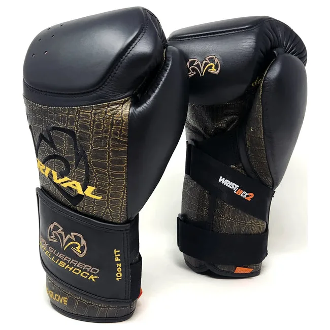Перчатки снарядные RIVAL RFX-Guerrero Intelli-Shock Croc Skin Edition Black