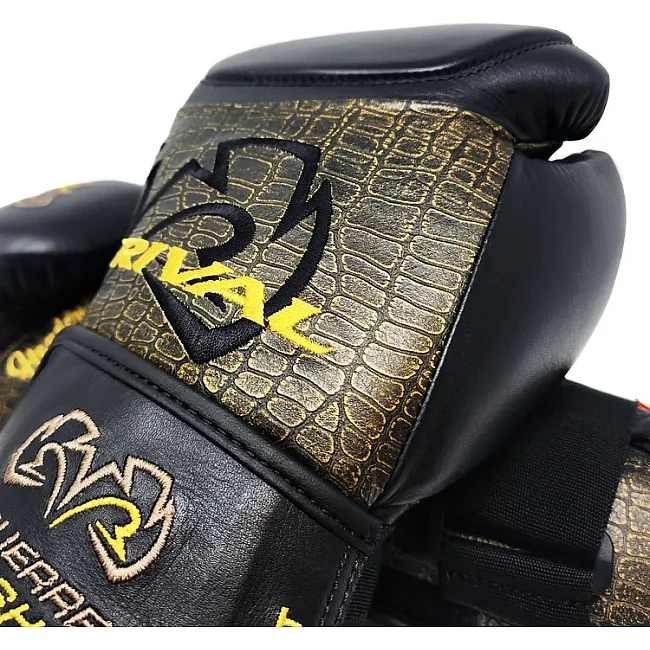 Перчатки снарядные RIVAL RFX-Guerrero Intelli-Shock Croc Skin Edition Black