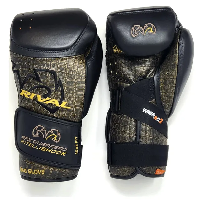 Перчатки снарядные RIVAL RFX-Guerrero Intelli-Shock Croc Skin Edition Black