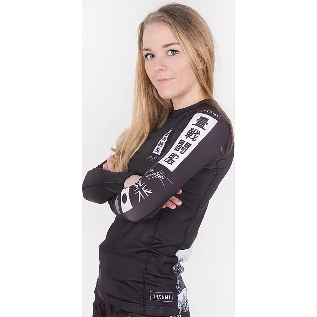 Рашгард женский TATAMI Ladies Kanagawa Black