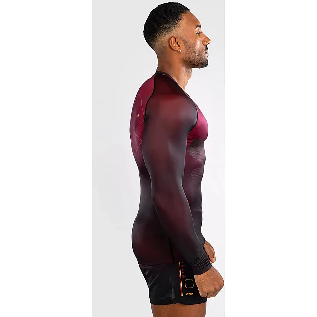 Рашгард VENUM Tactical XT Mens - Black/Burgundy/Gold