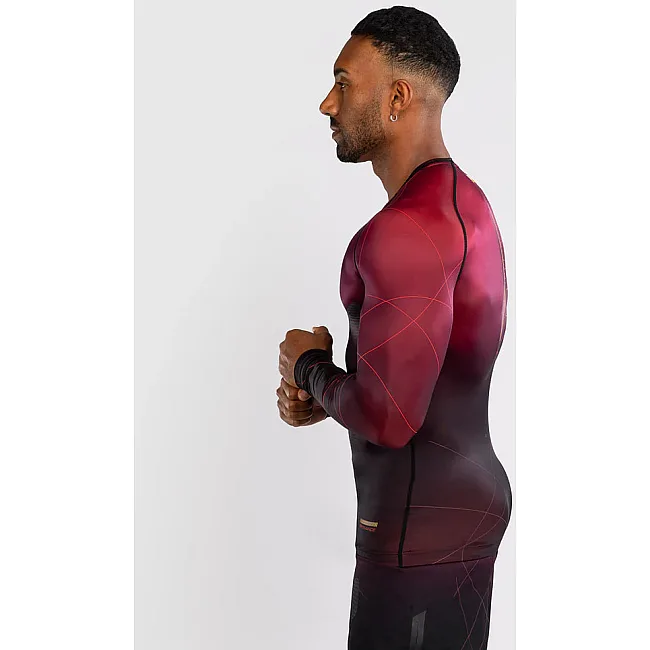 Рашгард VENUM Tactical XT Mens - Black/Burgundy/Gold
