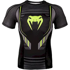 Рашгард VENUM Technical 2.0 Short Black Yellow