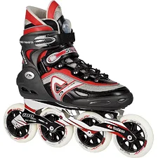 Ролики BOTAS STRATOS 100, черно/серо/красные
