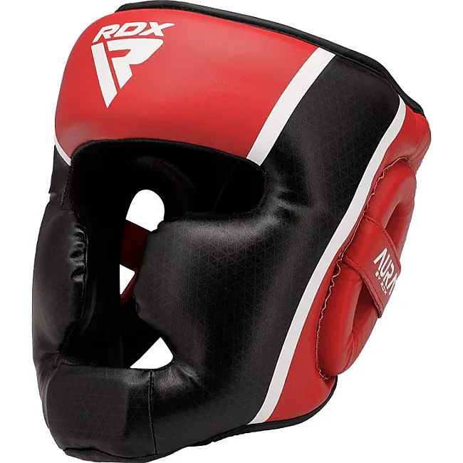 Шлем для бокса RDX Aura Plus T-17 RedBlack