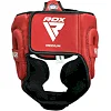 Шлем для бокса RDX Aura Plus T-17 RedBlack