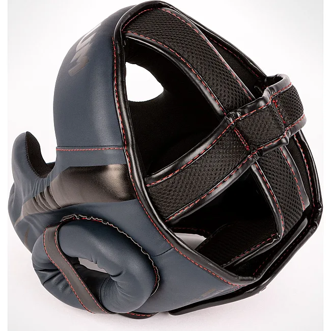 Шлем для бокса VENUM Elite Navy Blue Black-Red