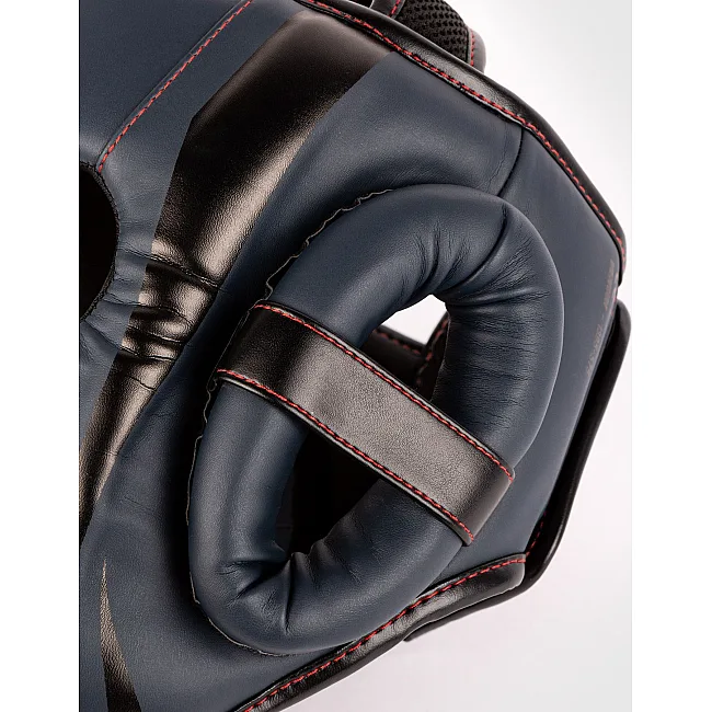 Шлем для бокса VENUM Elite Navy Blue Black-Red
