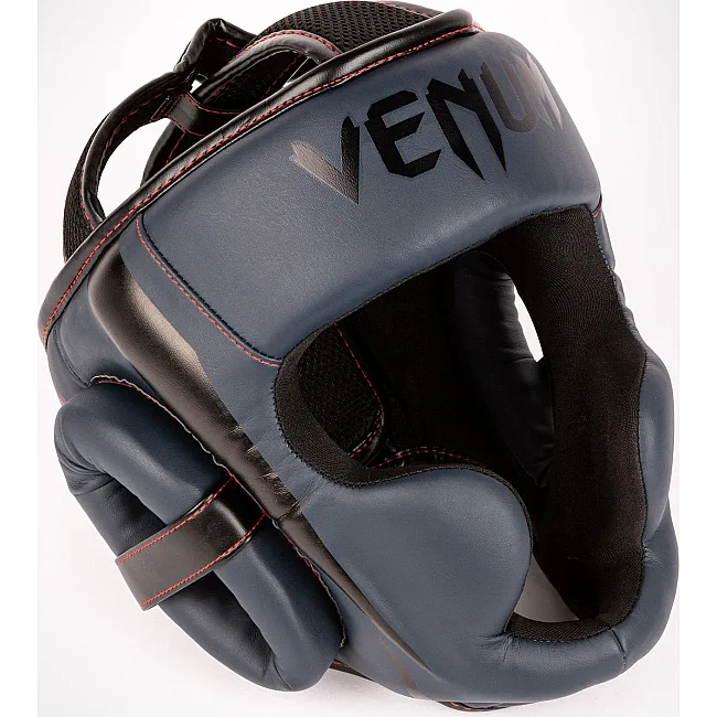 Шлем для бокса VENUM Elite Navy Blue Black-Red