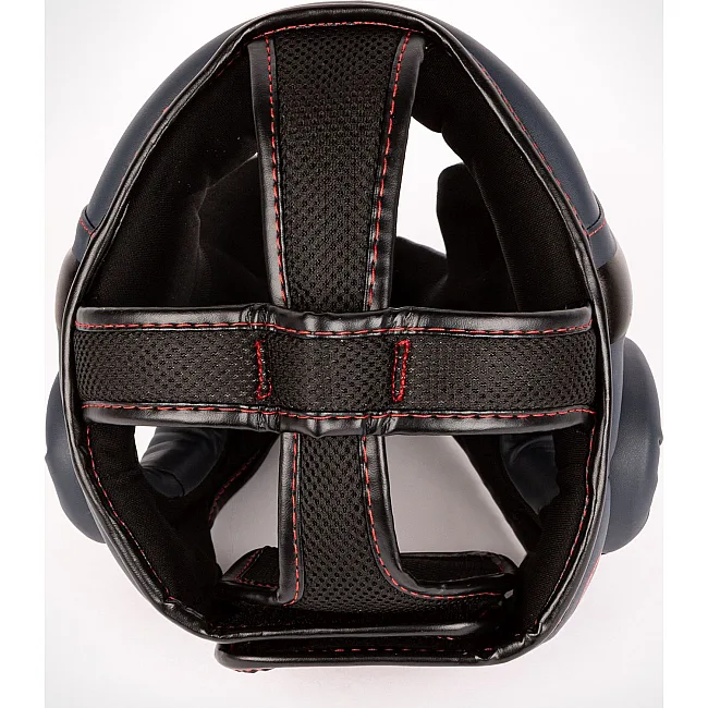 Шлем для бокса VENUM Elite Navy Blue Black-Red