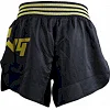 Шорти для кікбоксингу Adidas (чорний-золотий, ADISKB02)
