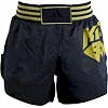 Шорти для кікбоксингу Adidas (чорний-золотий, ADISKB02)