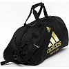 Спортивна сумка-рюкзак із золотим логотипом Boxing (чорний) ADIDAS ADIACC052B