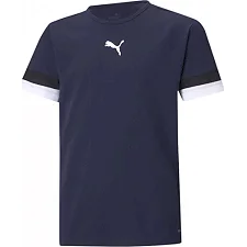 Детская футболка Puma teamRISE Jersey Jr темно-синий