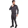 Спортивный костюм кофта на молнии и брюки LIDONG LD-6805-LD-6805K (Черный-белый)