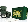 Боксерские перчатки Fairtex BGV11 Green (бинты в комплекте)