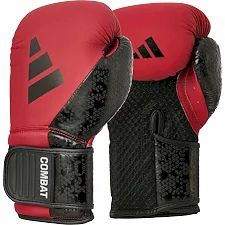 Боксерські рукавички Adidas Combat 50 червоно/чорні | ADIC50TG