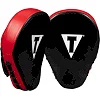 Лапы боксерские TITLE Classic Charge Punch Mitts Black/Red