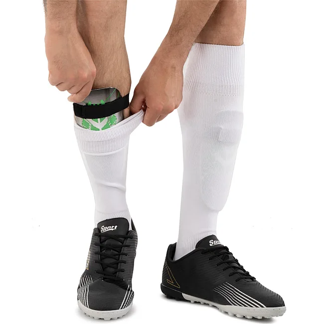 Щитки для футбола
 JOMA

 DEFENSE 401677-117 (Черный-зеленый)