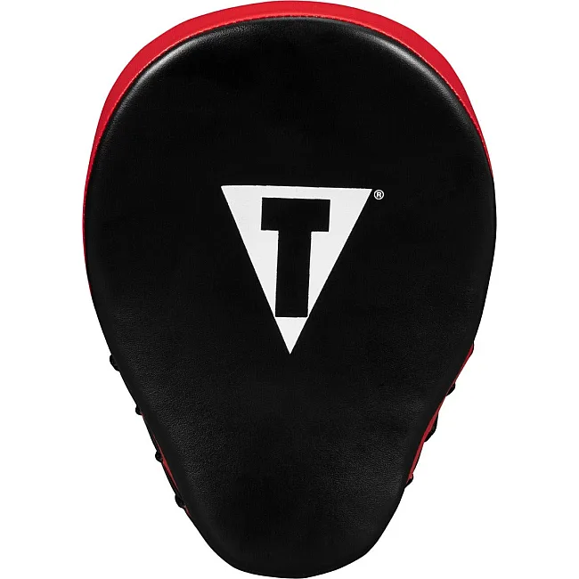 Лапы боксерские TITLE Classic Charge Punch Mitts Black/Red