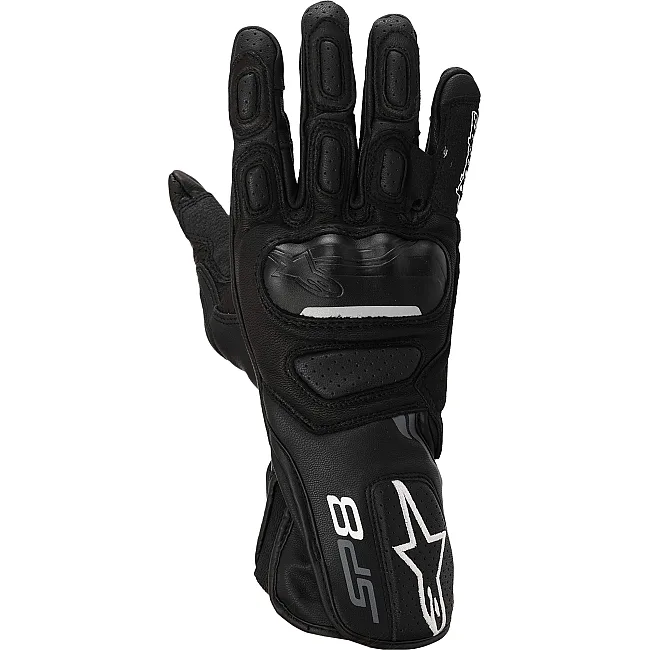 Мотоперчатки гоночные ALPINESTAR SP8 (Черный)