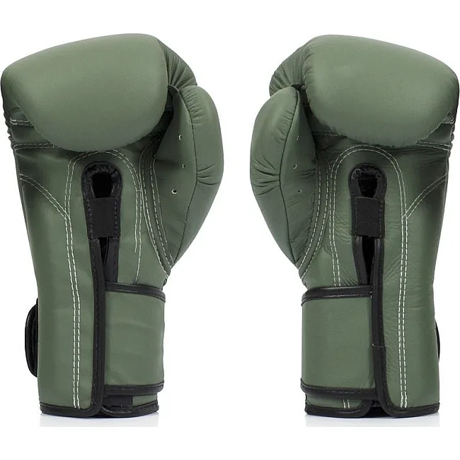 Боксерские перчатки Fairtex BGV11 Green (бинты в комплекте)