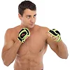 Перчатки-утяжелители MAXXMMA
 GS02 2х0,45кг (Черный-салатовый)