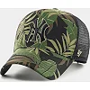 Кепка-тракер 47 Brand MLB NEW YORK YANKEES TROPIC черный, коричневый, зеленый OSFA