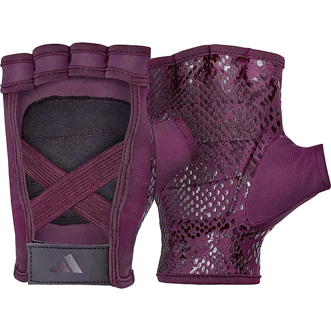 Перчатки для тренинга женские Adidas Women's Training Gloves фиолетовый M