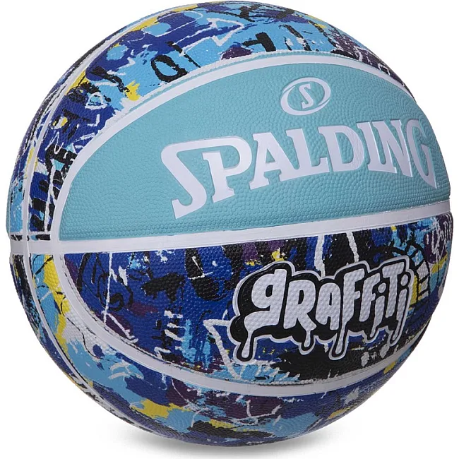 Баскетбольный мяч
 резиновый SPALDING GRAFFITI 84373Y
 7
